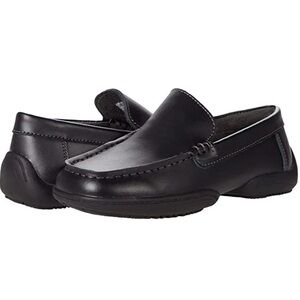 Kenneth Cole Reaction Men's Classic Black Slip-On Loafers
